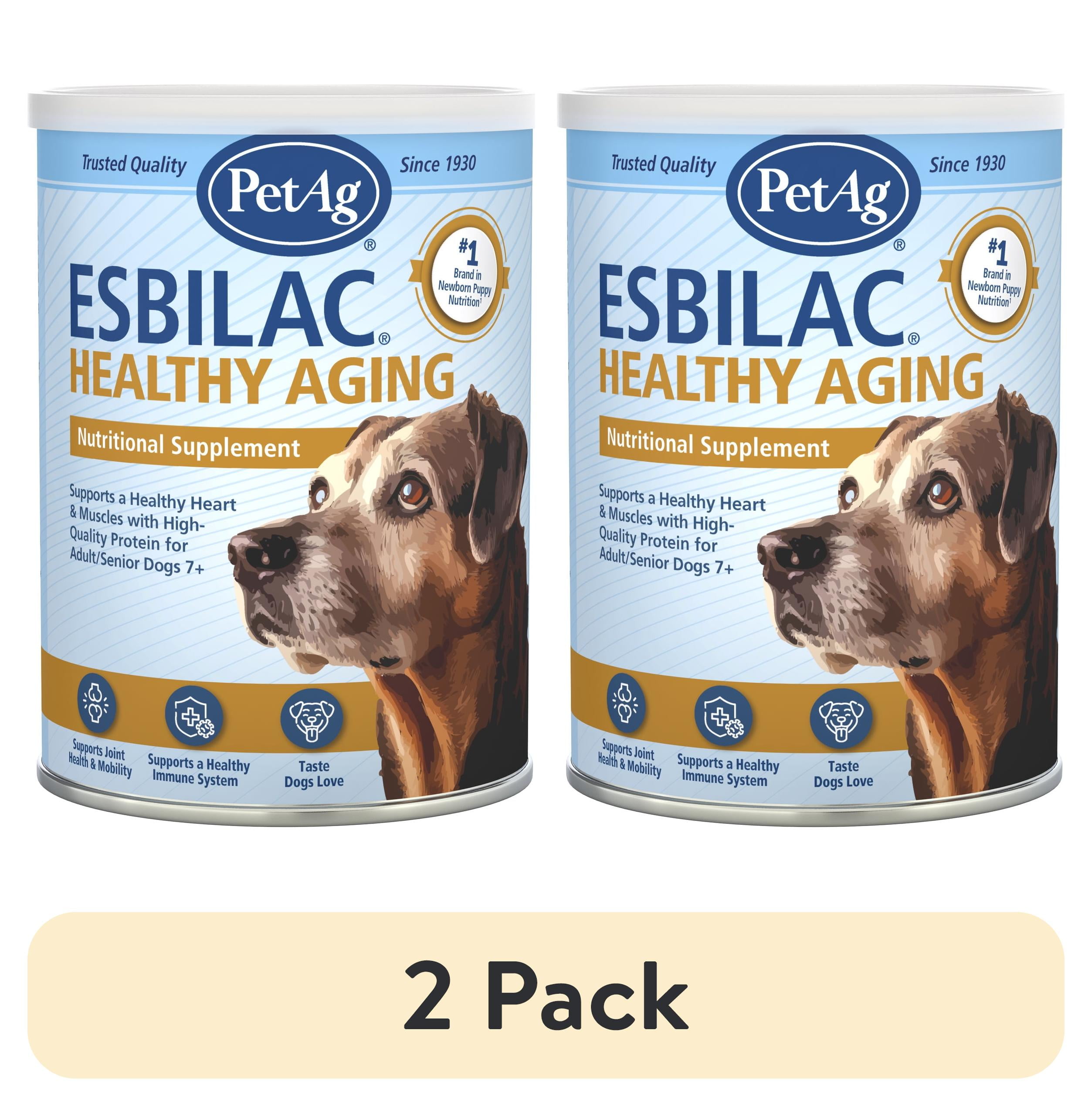(2 pack) PetAg Esbilac Healthy Aging - 14 oz