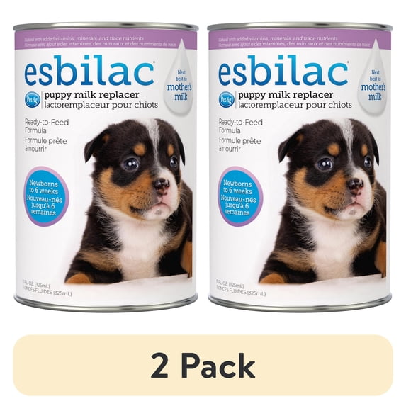 (2 pack) Pet-Ag Esbilac Puppy Milk Replacer Liquid, 11 oz