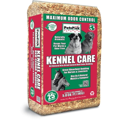 (2 pack) Pet's Pick Cedar Bedding, 2.0 cu ft