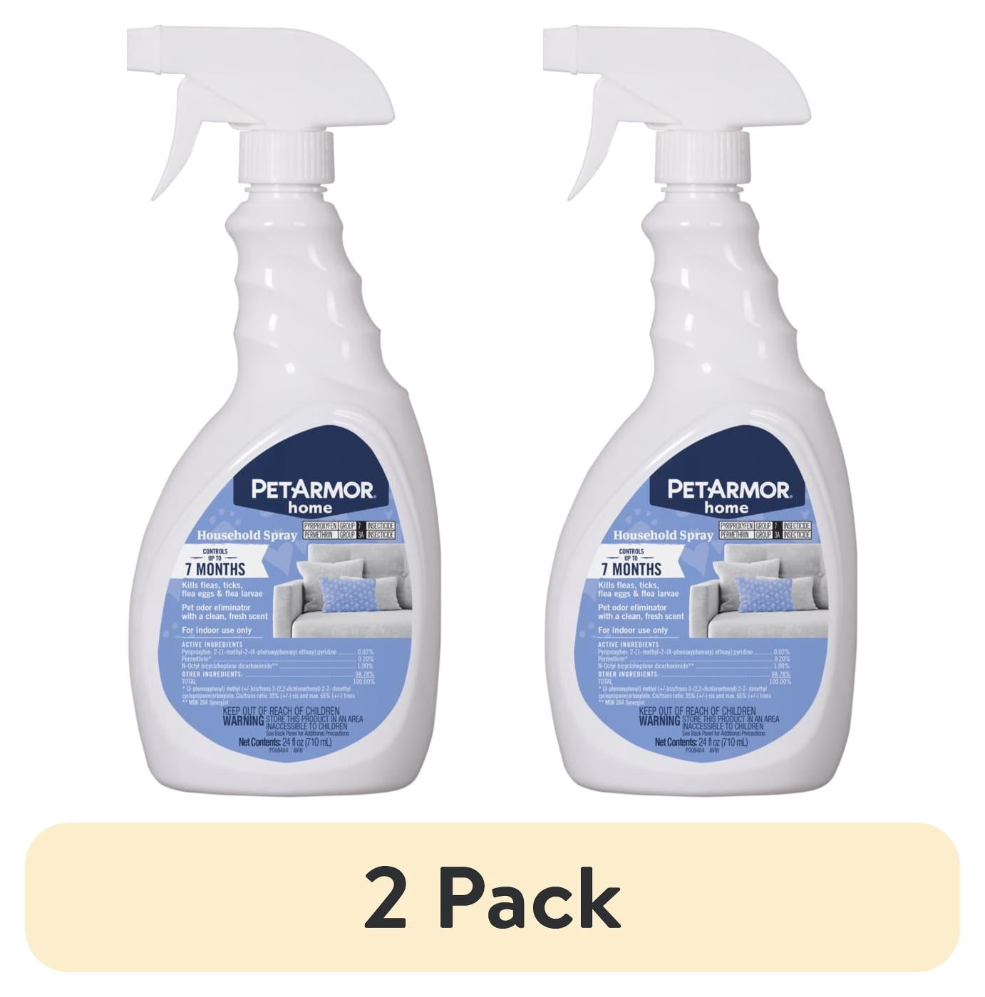 (2 pack) PetArmor Home Household Spray for Fleas and Ticks, 24 oz