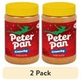 thumbnail image 1 of (2 pack) Peter Pan Gluten Free Crunchy Peanut Butter, Crunchy 40 oz Jar, 1 of 11