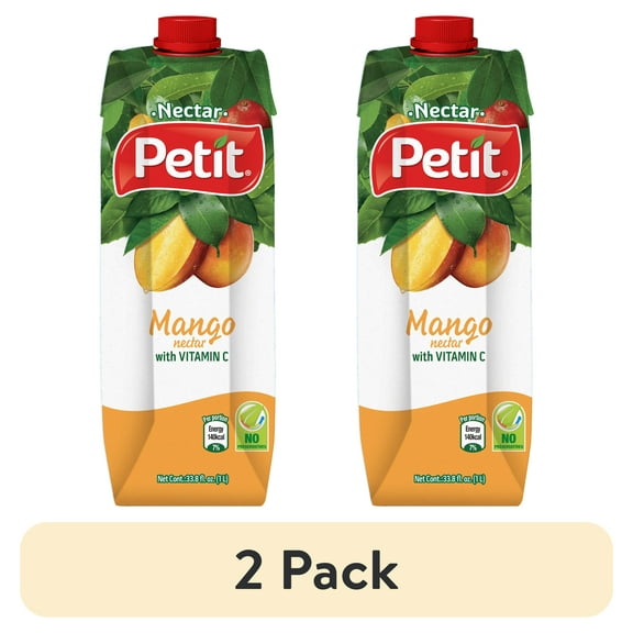 (2 pack) Petit Nectar Mango 1 Liter