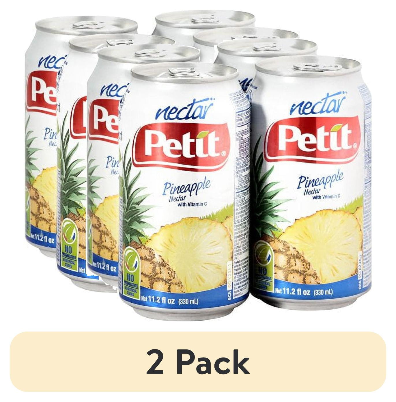 Petit Pineapple Nectar 11.2 fl oz, 4 Ct., Nectar Juice - Walmart.com