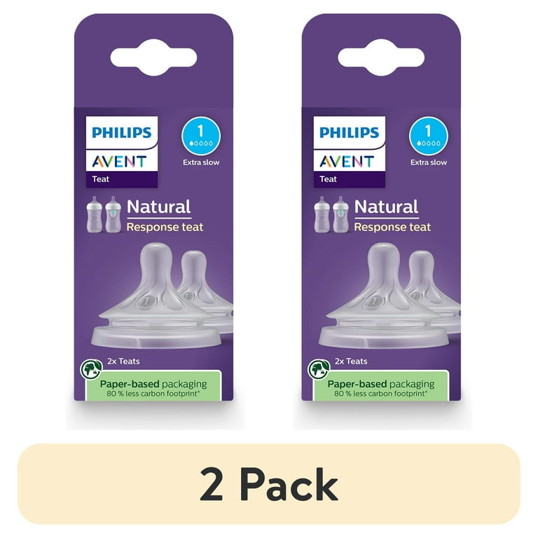 Medium Flow Philips Avent Teats Size Pack) Philips Avent Natural