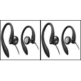 thumbnail image 1 of (2 pack) Philips Black Wired Ear Hook Headphones 1.2M Long Cable SHS3200BK, 1 of 5