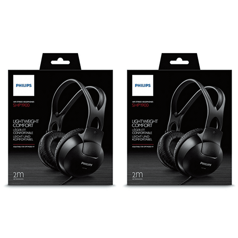 Audio Headphones Philips Stereo Headphones Shp1900 Pack