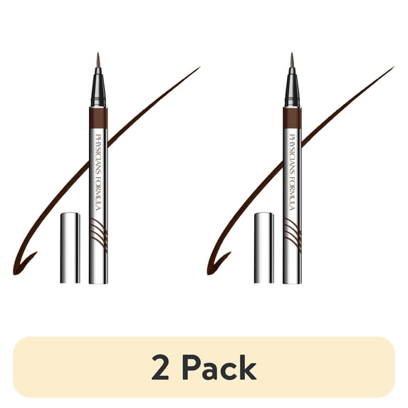 (2 pack) Physicians Formula Eye Booster Liquid Eyeliner, Deep Brown