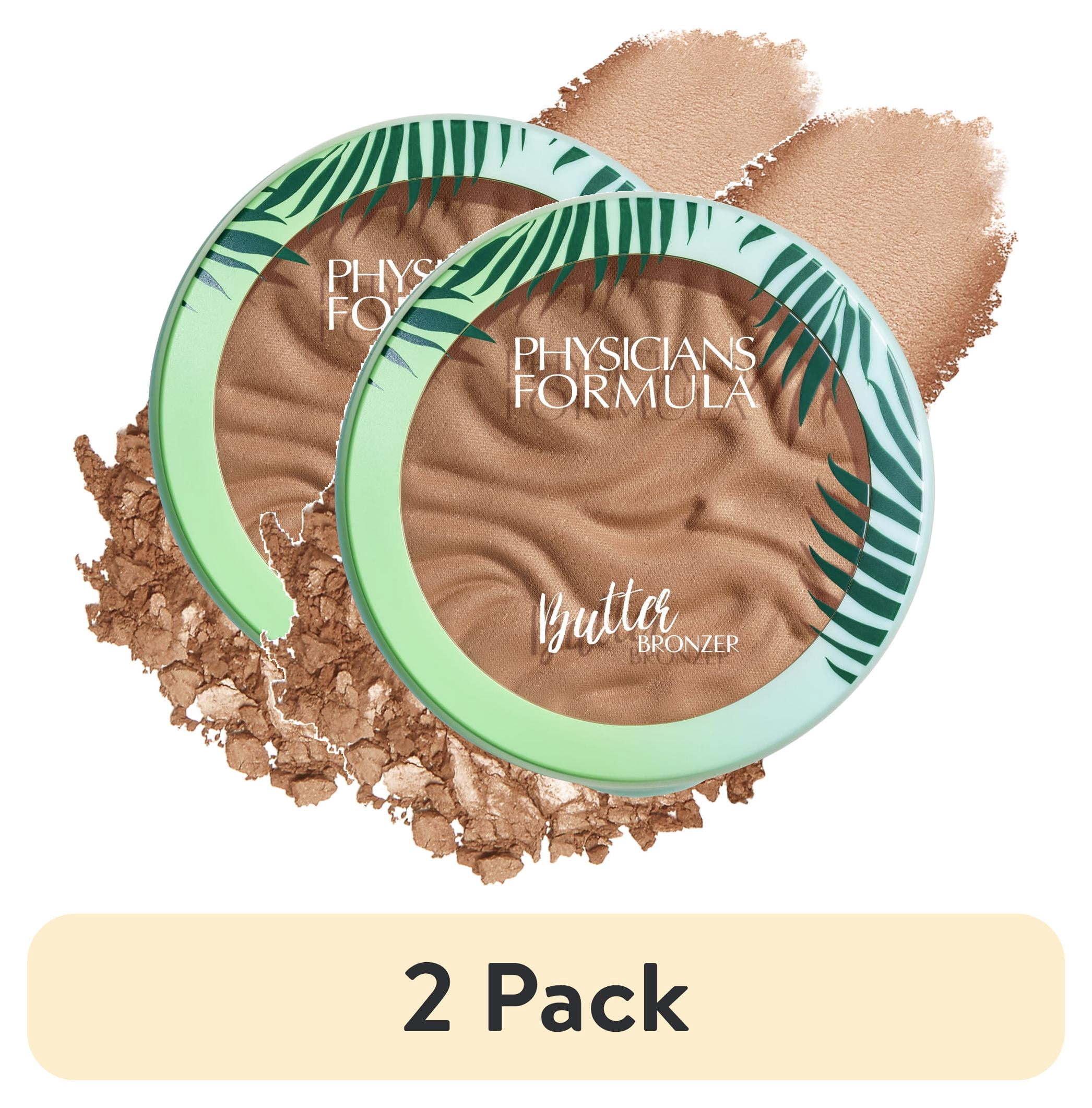 (2 pack) Physicians Formula Murumuru Butter Bronzer Makeup Powder, 0.38 oz