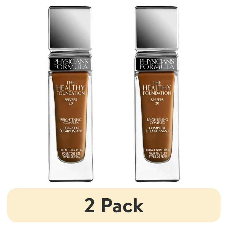 2 pack) Physicians Formula The Healthy Foundation SPF 20, DpC1