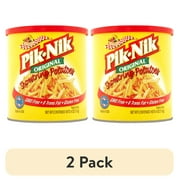 (2 pack) Pik-Nik Original Shoestring Potatoes, 4 oz