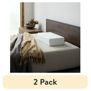 2 pack Pillow Cube Standard Pillow for Side Sleepers, Cooling Technology and Removable Cover