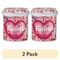 thumbnail image 1 of (2 pack) Pillsbury Funfetti Valentine's Day Vanilla Frosting, 15.6 oz Tub, 1 of 10
