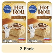 (2 pack) Pillsbury Hot Roll Mix, 16 oz Box