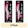 thumbnail image 1 of (2 pack) Pilot Dr. Grip PureWhite Ergonomic Retractable Ballpoint Pen, Medium Point, Black Ink, 1 Count, 1 of 5