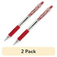 thumbnail image 1 of (2 pack) Pilot EasyTouch Retractable Ballpoint Pens Fine Pen Point - 0.7 mm Pen Point Size - Refillable - Retractable - Red - Clear Barrel - 12 / Dozen, 1 of 4