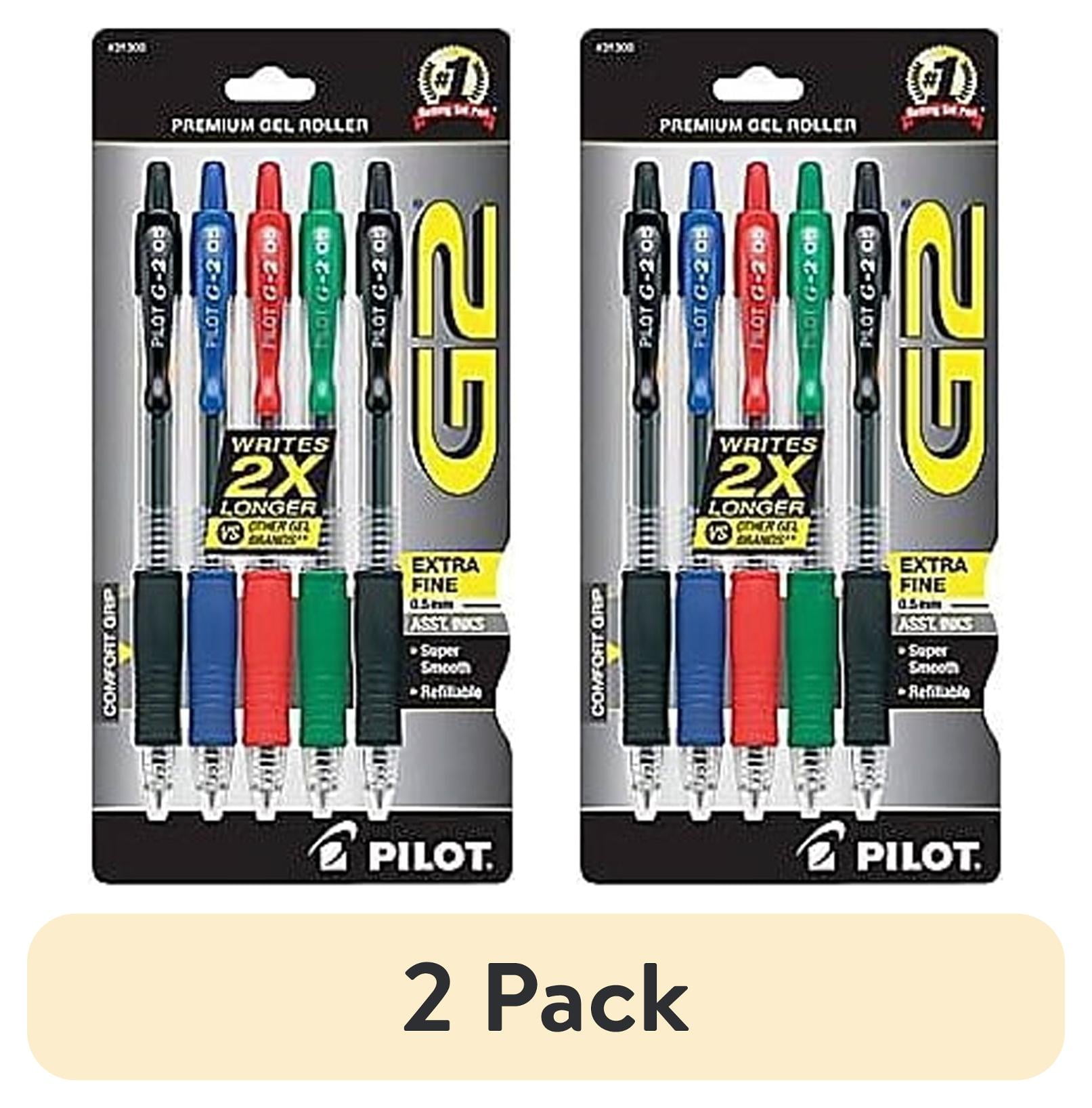 Pilot G2 Gel Pen Extra Fine Point Multi Color 31300 - Walmart.com