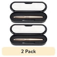 thumbnail image 1 of (2 pack) Pilot Metropolitan Fountain Pen, Gold Zig Zag Barrel, Medium Nib, Black Ink, 1 of 4