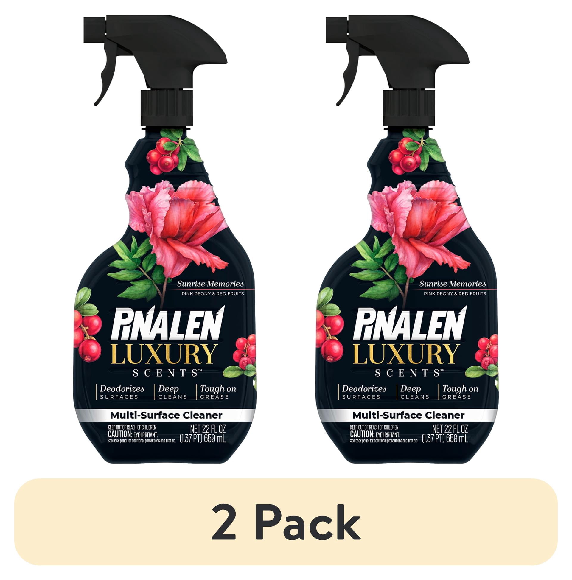 (2 pack) Pinalen Sunrise Memories Luxury Scent Multipurpose Cleaner, 22 fl oz