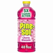 Pine-Sol Multi-Surface Cleaner, Cherry Blossom, 48 Fluid Ounces Pack of 2