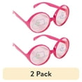 thumbnail image 1 of (2 pack) Pink Plastic Party Costume Glasses by Way to Celebrate, 1 of 6
