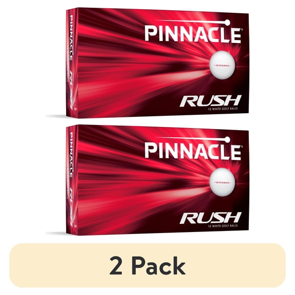 (2 pack) Pinnacle Rush White 15-Ball