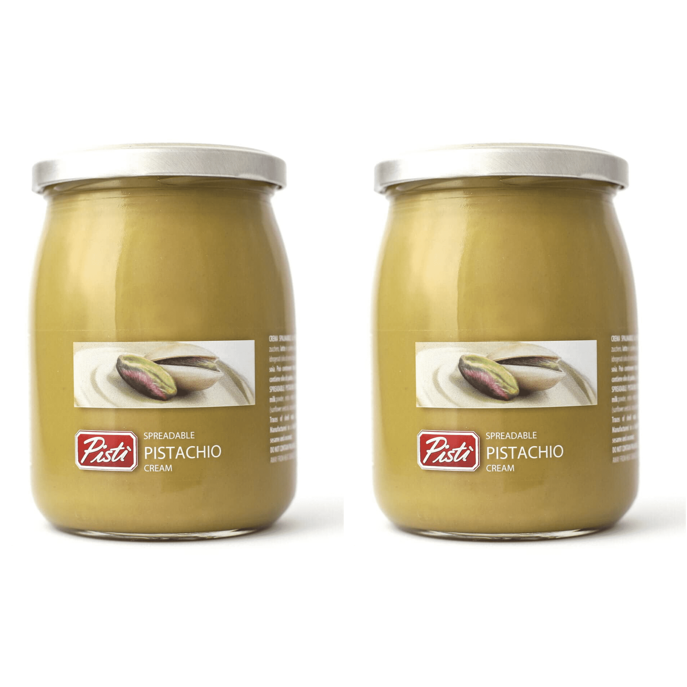 (2 pack) Pisti Spreadable Pistachio Cream, 21.2 Ounce