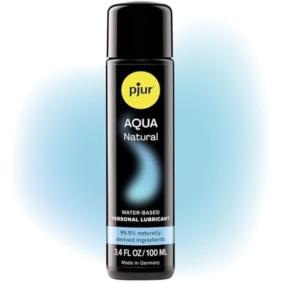 (2 pack) Pjur Aqua Water Based Lubricant in 3.4oz/100ml