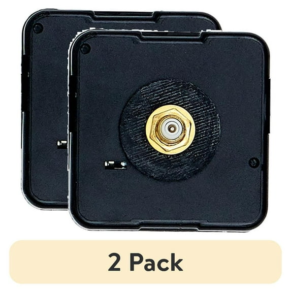 (2 pack) Plaid 12767E Clock Part Accessories, Clock Movement Kit, 19 Piece