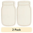 thumbnail image 1 of (1 pack) Plaid 59712E Unpainted Surface, Wood Mason Jar, 1 Piece, 10", 1 of 7