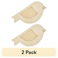 thumbnail image 1 of (2 pack) Plaid Unpainted Wood Surfaces, Bird, 7", 1 of 7