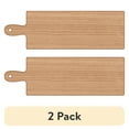 thumbnail image 1 of (1 pack) Plaid Wood Surfaces Pine Charcuterie Board, 18" x 7", 1 of 8