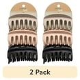 thumbnail image 1 of (2 pack) Planet Goody?? Bright Large Claw Clips, 3 CT, 1 of 7