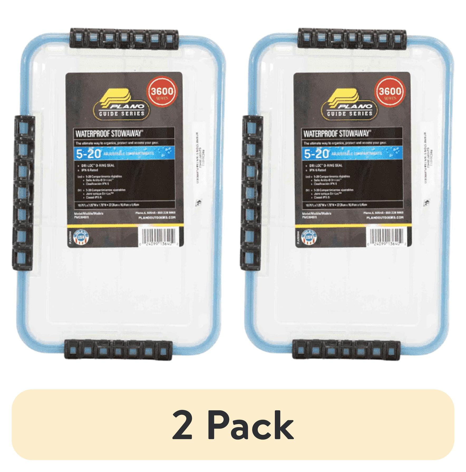 Plano Guide Series Waterproof Stowaway 3600 with Dri-Loc Technology, Clear - Walmart.com Plano Guide Series Waterproof Stowaway 3600 with Dri-Loc Technology, Clear - Walmart.com