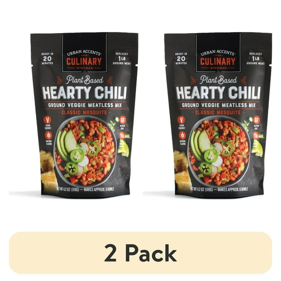 (2 pack) Plant Based Hearty Chili