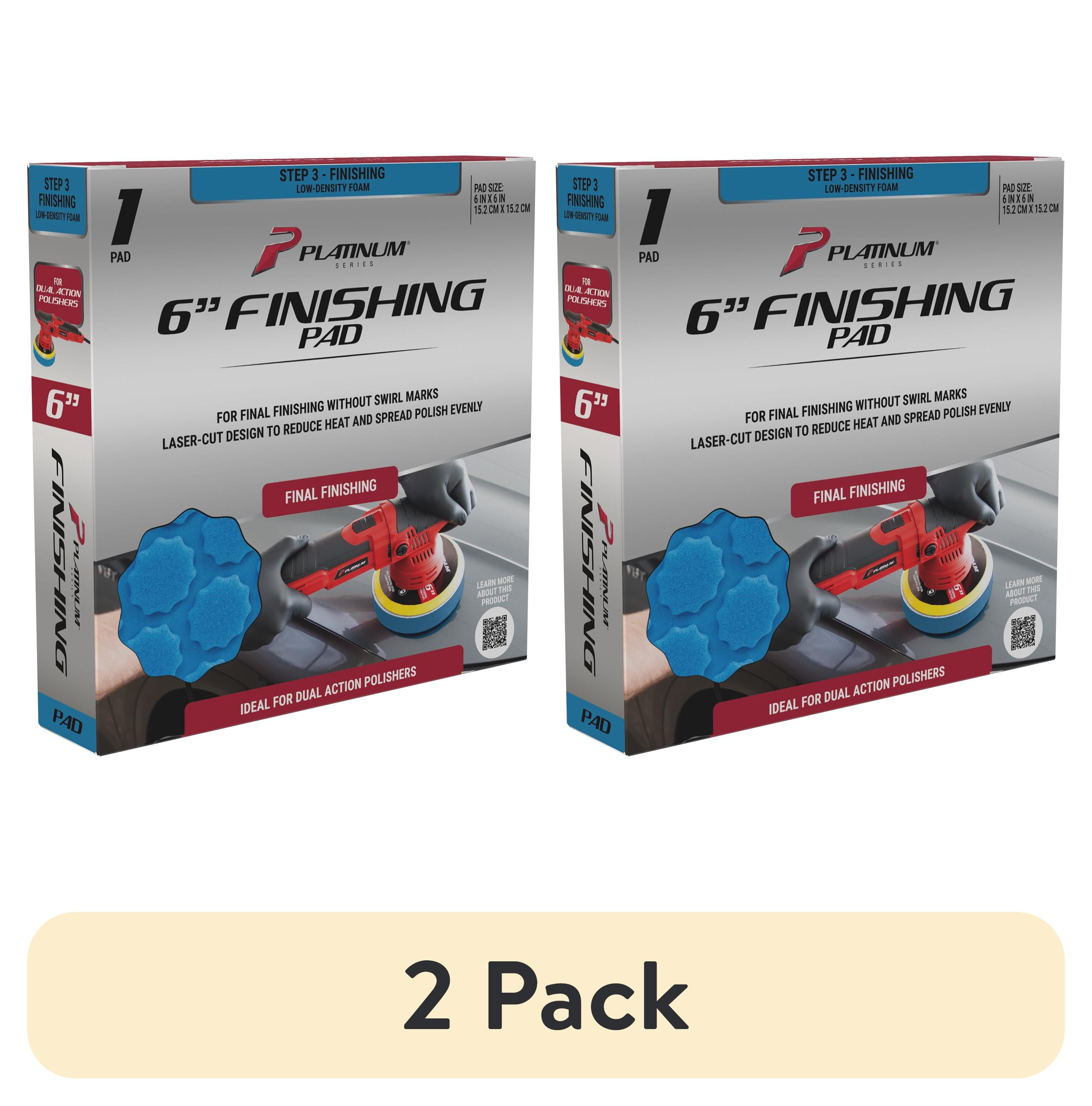 Autolock 3-Pack 6" Microfiber Cutting Pads - Hook & Loop Buffing Pads For Car Polishing & Compounding