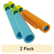 (2 pack) Play Day Max Liquidator Water Blaster Pool Toy, Neon Green-Blue and Yellow-Orange, 2-Pack
