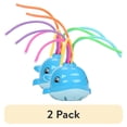 thumbnail interactive-video image 1 of (2 pack) Play Day Whale Sprinkler with 6 Colorful Spraying Tubes, 1 of 7