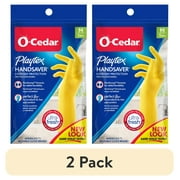 (2 pack) Playtex Handsaver Gloves, Reusable Cleaning Gloves, Size Medium, 1 Pair