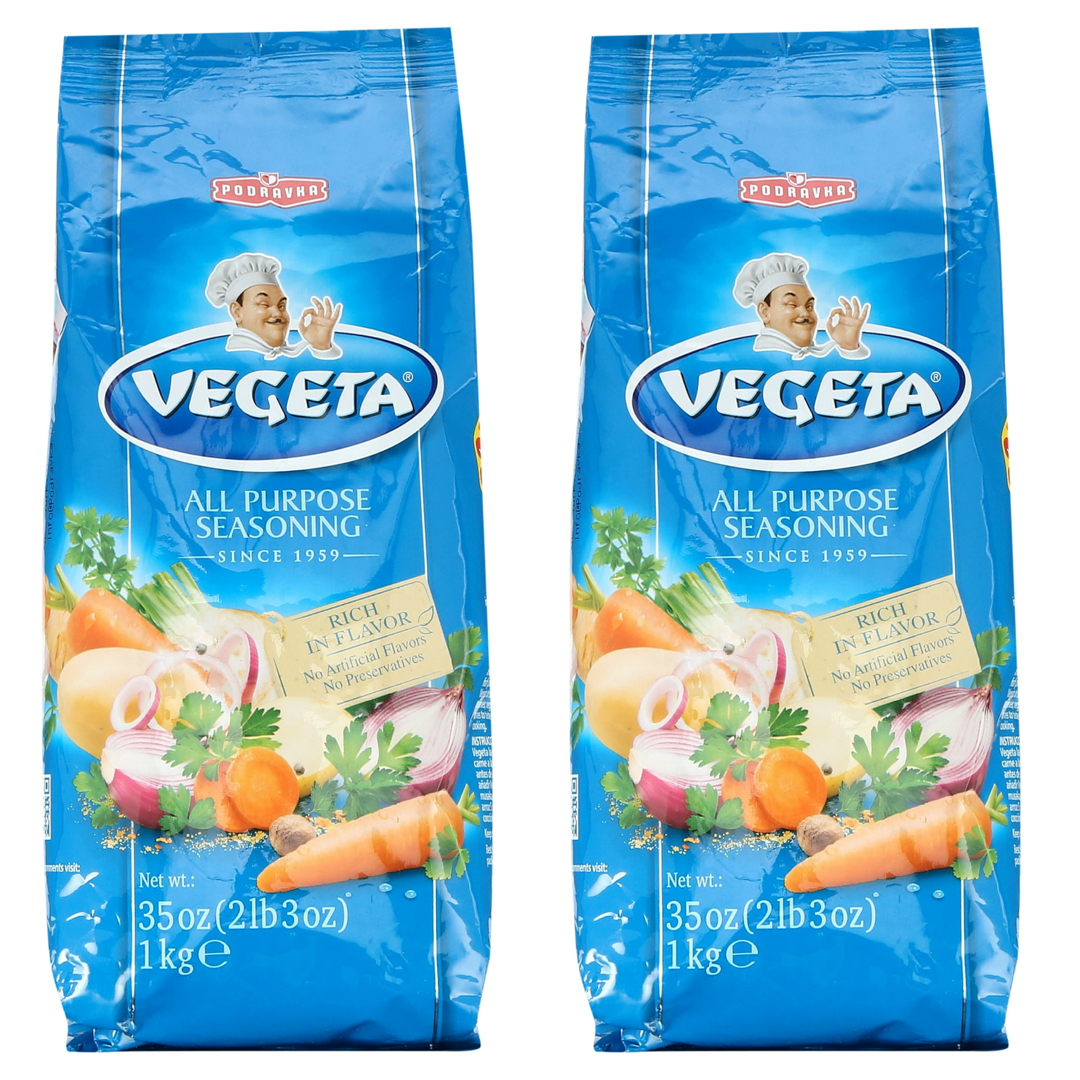 (2 pack) Podravka Vegeta Bag 1000g