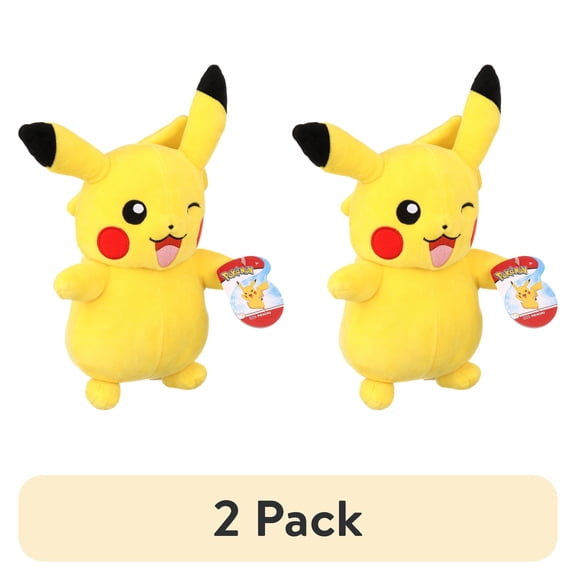 (2 pack) Pokmon 12" Plush Pikachu