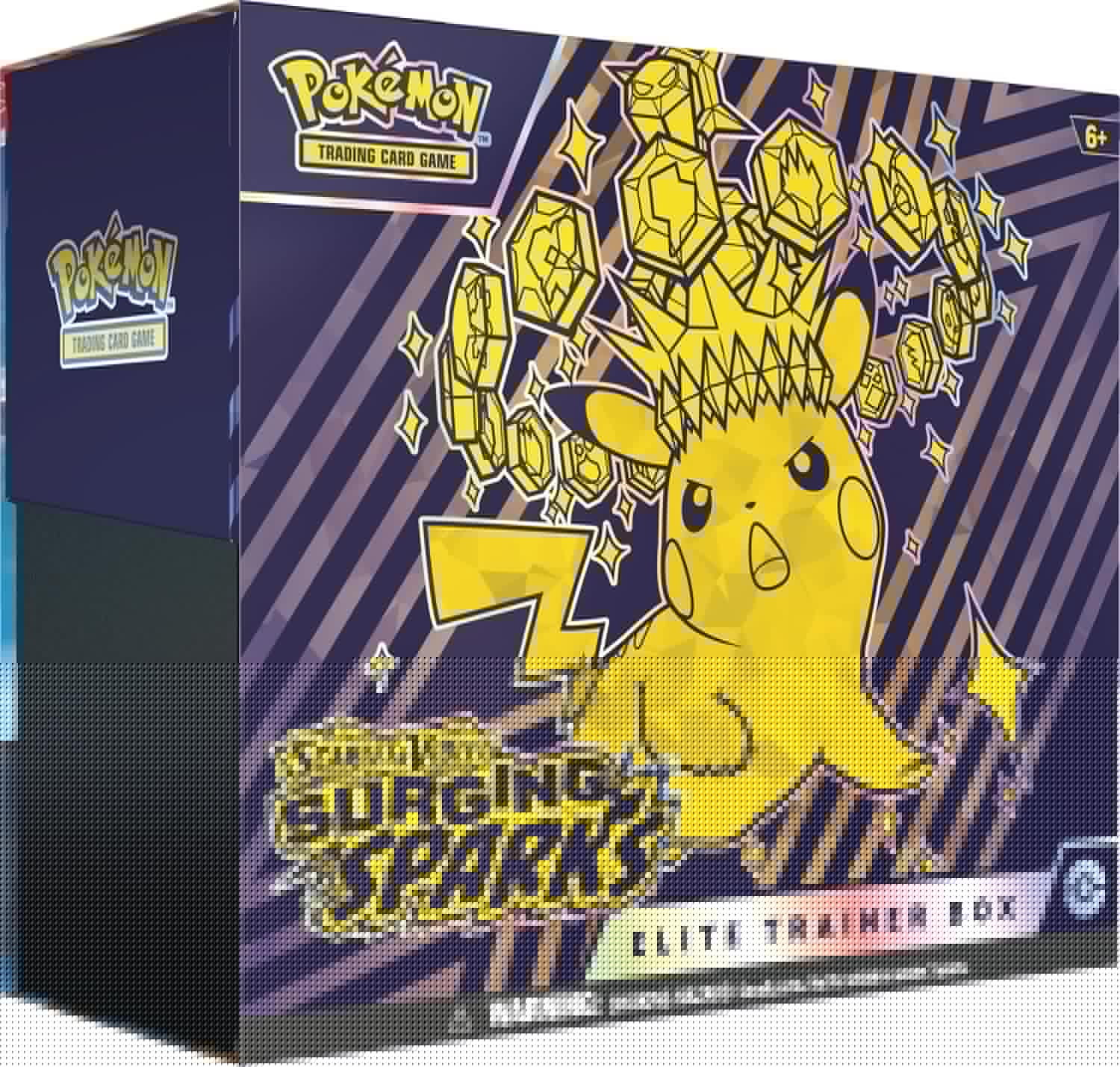 thumbnail image 1 of (2 pack) Scarlet  Violet: Surging Sparks - Elite Trainer Box Case, 1 of 9