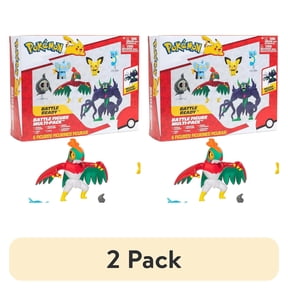 (2 pack) Pokemon Battle Figure Collectible Kids Duskull Pikachu Action Figure Sets, 6 Piece, 6"