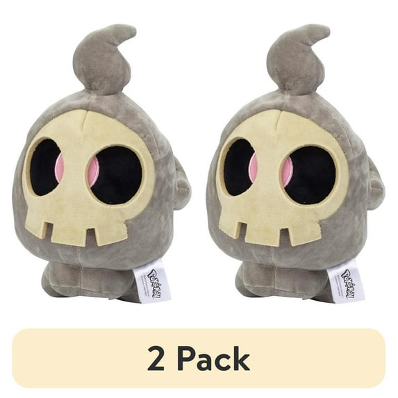 (2 pack) Pokemon Legends: Arceus 12" Duskull Large Plush - Officially Licensed - Ghost Type - 12-inch Stuffed Animal Toy Figure - Gift for Kids, Boys, Girls - 2+
