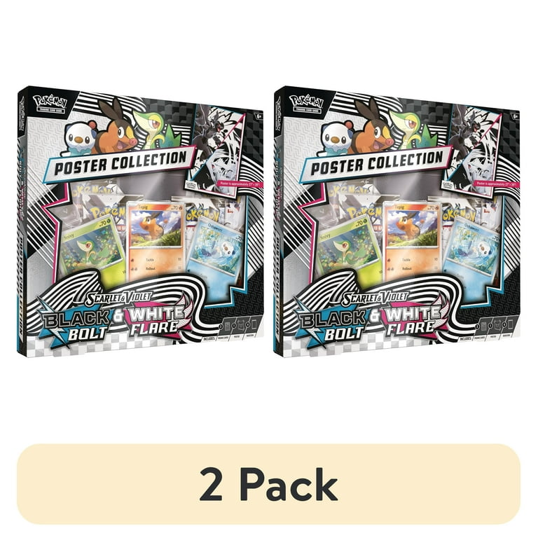 pokémon trading card game: unova poster collection 2 pack) Pokemon TCG Scarlet & Violet 10.5 Unova Poster Collection Box - 4  Packs