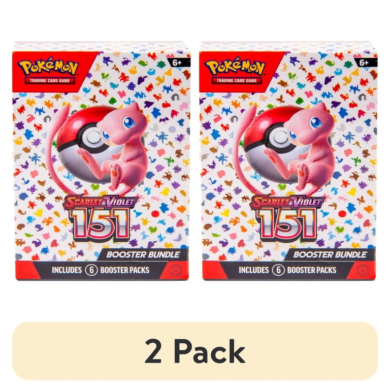 2 pack) Pokémon Trading Card Games Scarlet & Violet 3.5 151