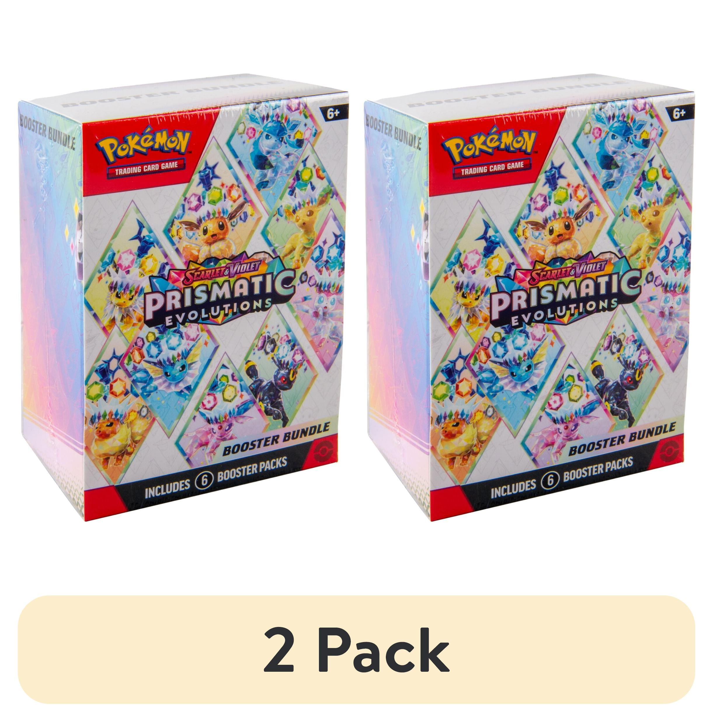 2 pack) POKEMON SV8.5 PRISMATIC EVO BST BUNDLE - Walmart.com