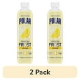 thumbnail image 1 of (2 pack) Polar Beverages Sparkling Fizzy Frost Water, Lemonade, Liquids,17 oz, 1 of 9