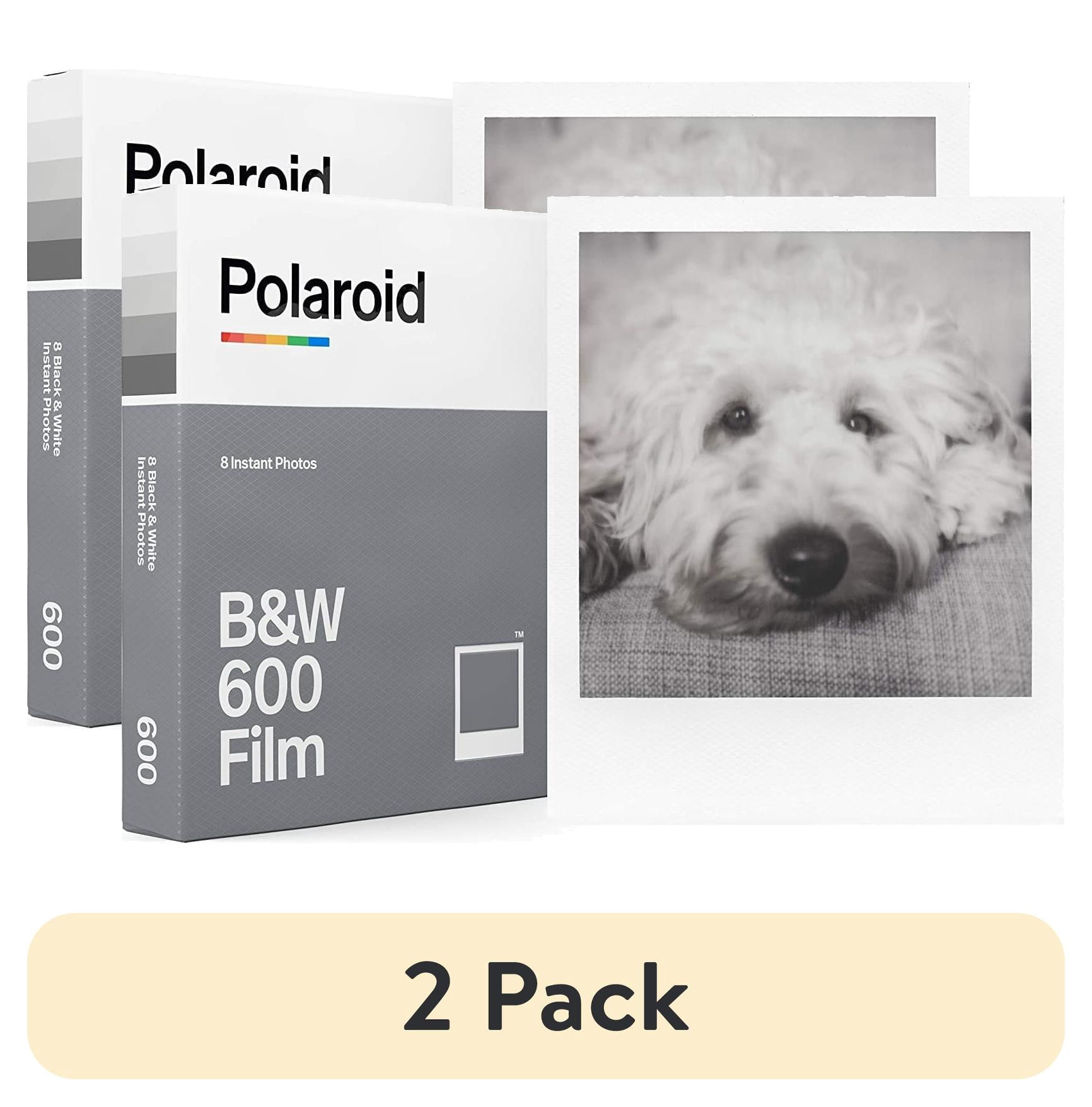 (2 pack) Polaroid Black & White Film for 600 8 Photos 6003