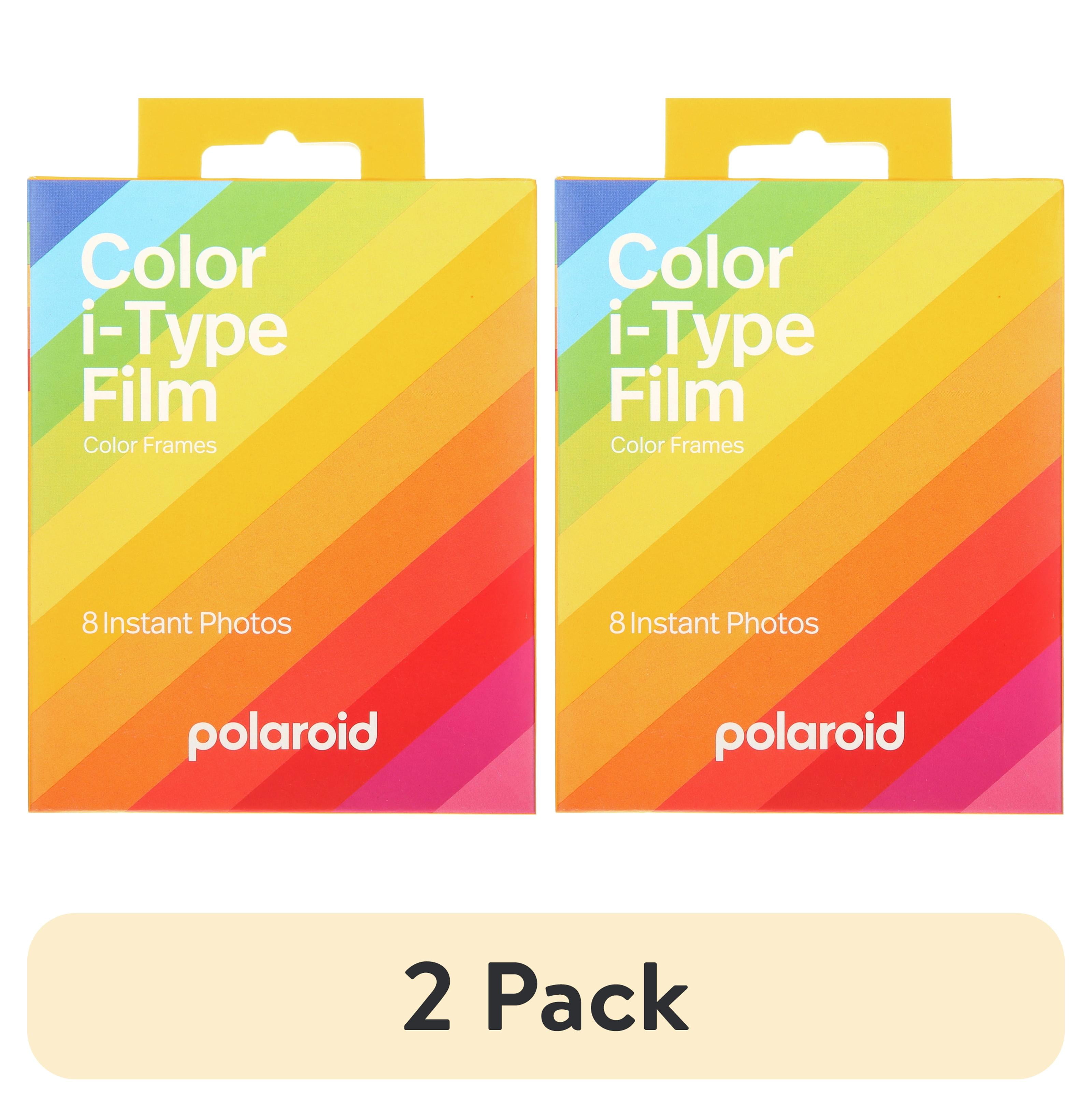 (2 pack) Polaroid Color Film for I-Type - Color Frames Edition
