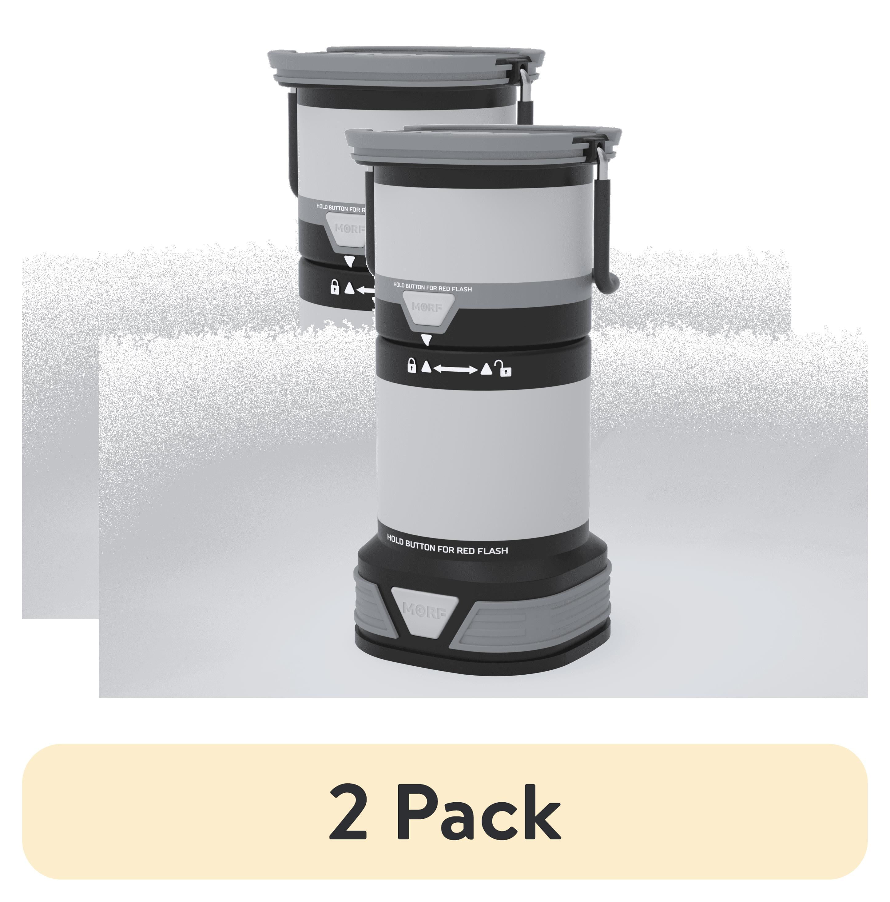 (2 pack) Police Security MORF 2-in-1 Detachable Lantern